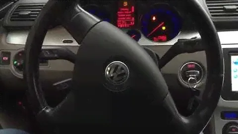 Работа автоматической парковки vw passat B6