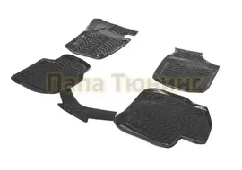Коврики салона полиуретан AutoFlex для Skoda Rapid лифтбек 2013-2020 2020-/Volkswagen Polo VI лифтбек 2020-