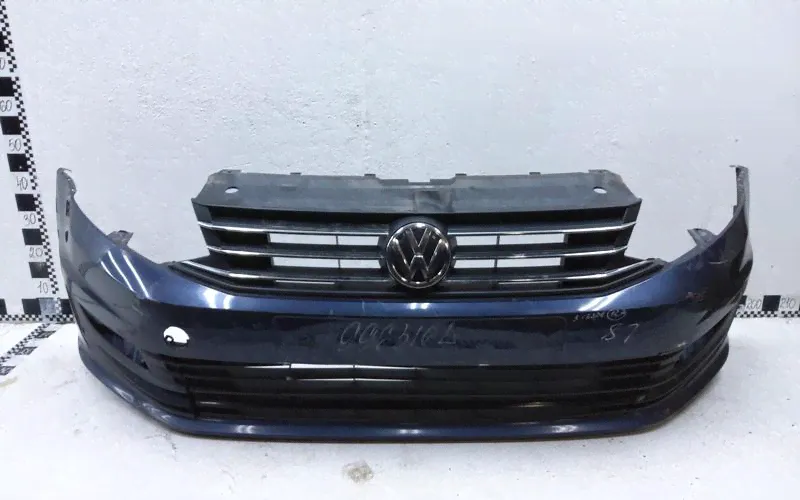 Бампер передний Volkswagen Polo 5 Sedan Restail-3