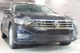 Защита радиатора Папа Тюнинг для Volkswagen Jetta 2020- black