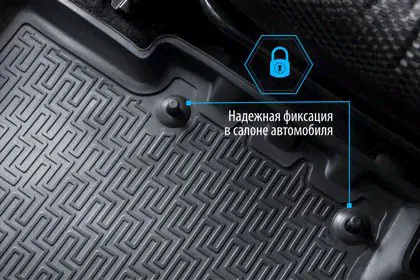 Коврики Rival для салона Volkswagen Teramont 2017-2024. Артикул 15810001
