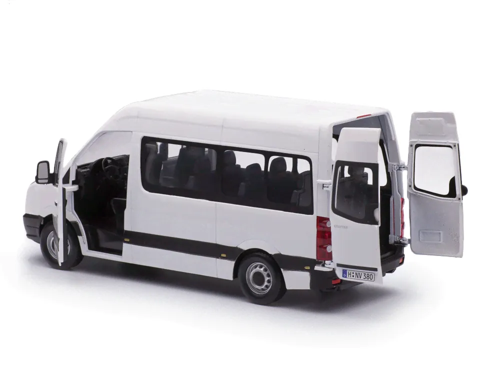 Масштабная модель Volkswagen Crafter Bus белый лучшая цена!-3