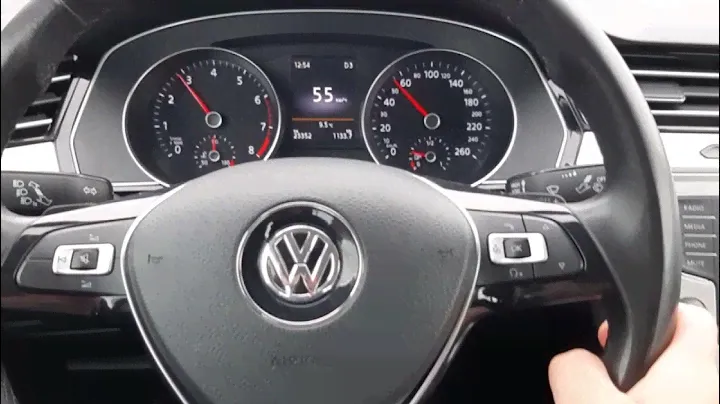 Разгон от 0 до 100 км/ч Фольксваген Пассат В8 1.4 150 л.с./ Volkswagen Passat B8 1.4 150 hp 0-100