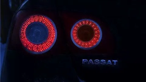 Светодиодные кольца в задние фонари пассат б6