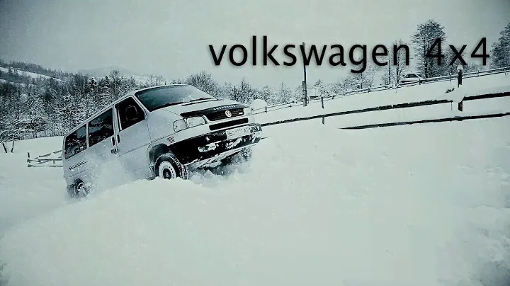 Зимові пригоди Volkswagen T4 4x4
