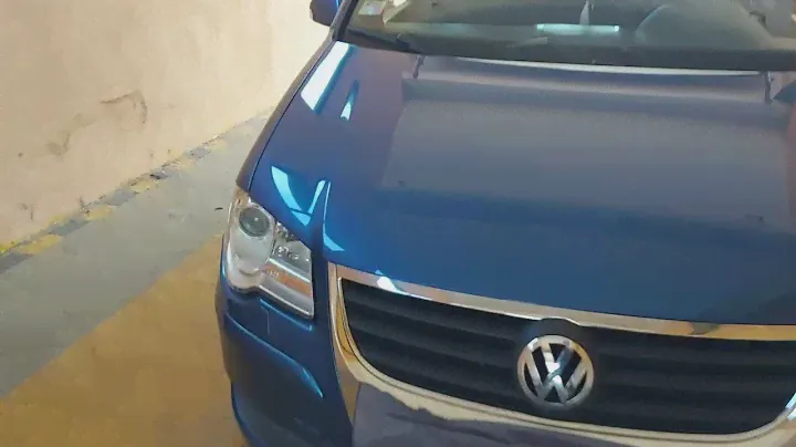 VW Touran VIN number location
