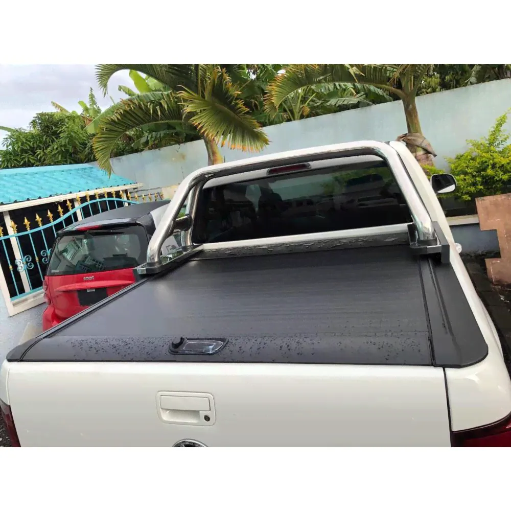 Крышка кузова ROLL-B, выдвижная черная, VOLKSWAGEN AMAROK, 2010-н.в.-0