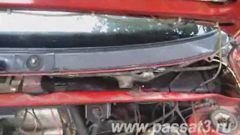 Видео ремонт трапеции стеклоочистителя Фольксваген Пассат В3
