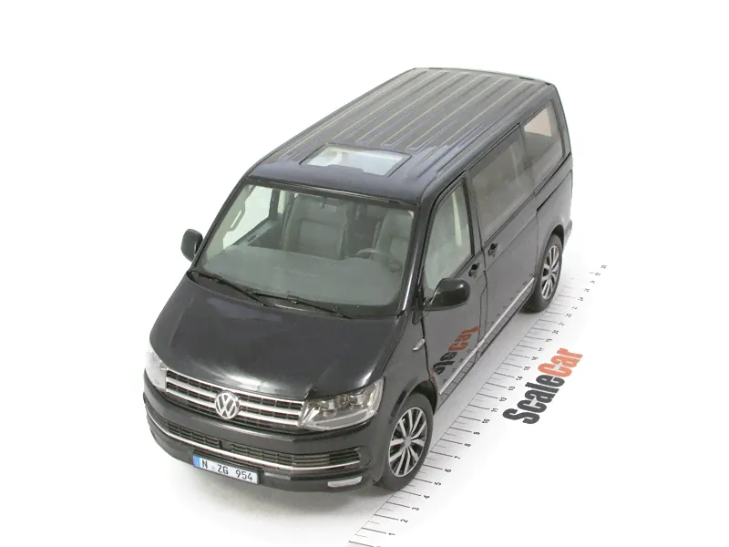 Масштабная модель Volkswagen Multivan Highline T6 черный лучшая цена!-1
