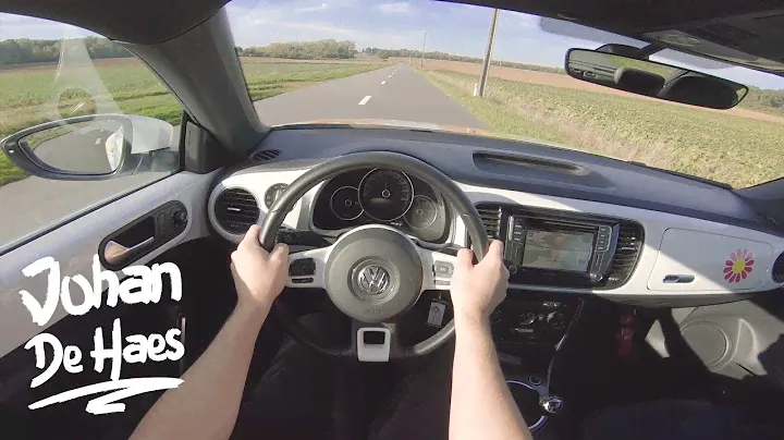 VW Beetle 1.2 TSI 105 hp POV Test drive