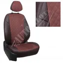 Чехлы для Volkswagen T-5 2003-2009 Алькантара с ромбом vo-tb-t5t-shosho-ar