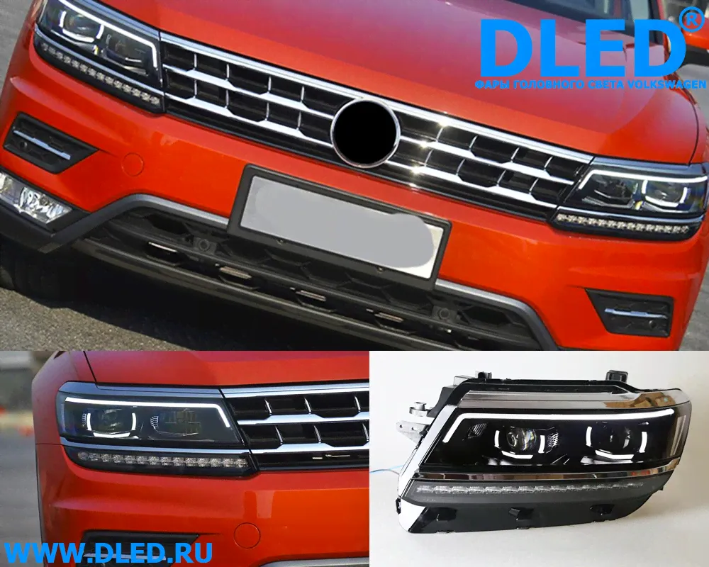 Передняя фара для Volkswagen Tiguan 2017-1