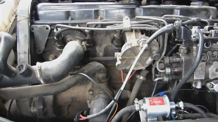 Volkswagen LT 28 ACT engine started with the HKT fuel pump.