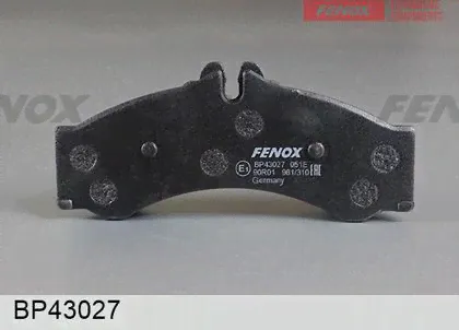 Тормозные колодки Fenox передние для Volkswagen Tiguan I 2008-2009. Артикул BP43027-0