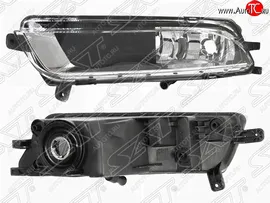 Левая противотуманная фара SAT Volkswagen Passat CC рестайлинг (2012-2016)