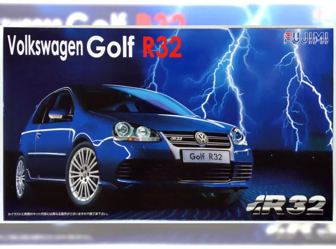 Сборная модель Volkswagen Golf R32-3