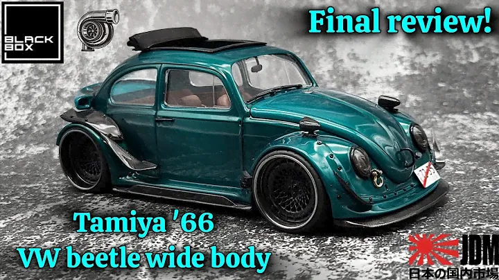 Tamiya 1/24 scale 1966 VW beetle wide body final review