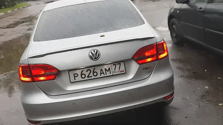 Jetta Задние габариты в режиме ДХО