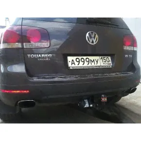Фаркоп Volkswagen Touareg I SUV 2002-2010гг. (без электрики)-0