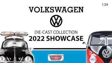 © VOLKSWAGEN 1:24 Series 2022 Showcase | MOTORMAX