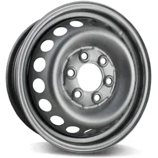 Штампованный диск TREBL 616037 SILVER для VOLKSWAGEN Crafter-0