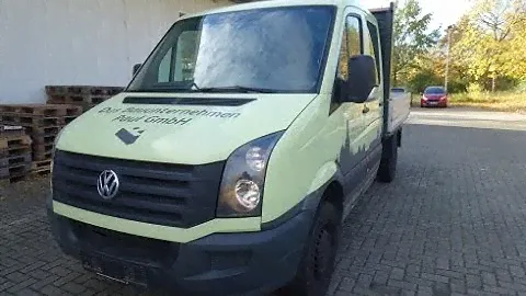 Lkw VW Crafter 35 2.0 TDI, Doka mit Pritsche