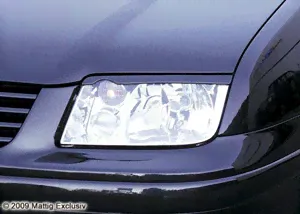 Ресницы на передние фары Volkswagen Bora (1998-2006)-0