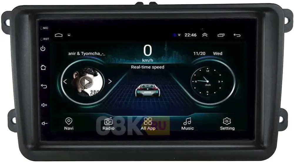 Штатная магнитола Volkswagen Amarok, Caddy, Golf, Passat, Polo OEM (GT7-RP-VWTRN-22) на Android 10-4