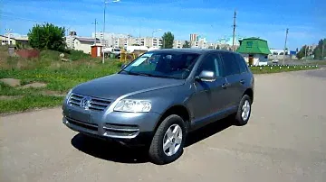2003 Фольксваген Туарег. Обзор. Тест-Драйв.