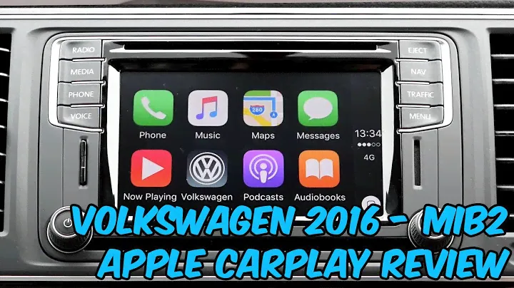 Volkswagen Apple CarPlay FULL Review - Discover Media (MIB2)
