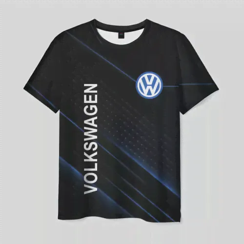 Мужская Футболка Volkswagen, Фольксваген sport (3D)