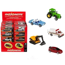 Машинка металлическая Volkswagen Жук кабриолет 1:64 см 7.5 см красный