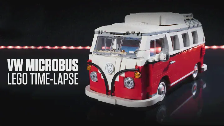 LEGO Volkswagen T1 Camper Van 10220 Time-lapse Build