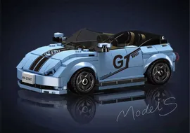 Конструктор Mould King 27047 Volkswagen Beetle