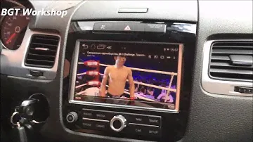VW Touareg RNS850 - Internet on-line TV