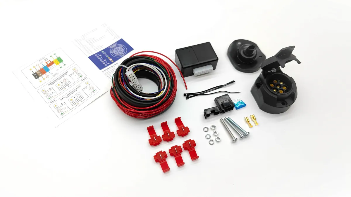 Блок согласования универсальный TowRus 7-pin для Volkswagen Touareg 2002-2010Артикул: BS07-0