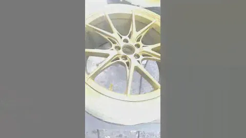 VW Phaeton Gold paint base coat.