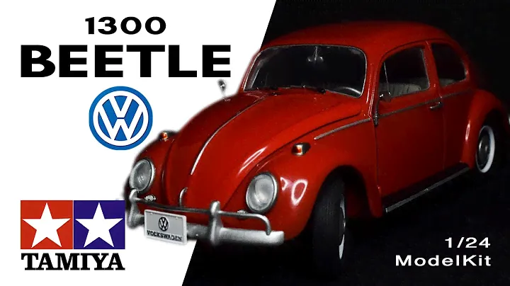 Volkswagen 1300 Beetle 1:24 Тамия | Модель старинного автомобиля