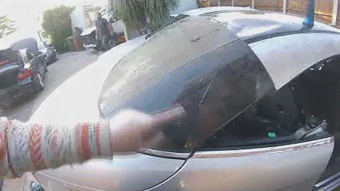 How to change the rear side glass VW EOS/Как поменять заднее боковое стекло VW EOS
