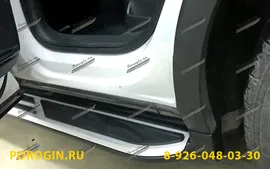 Пороги - подножки Volkswagen Tiguan 2 2016-2019