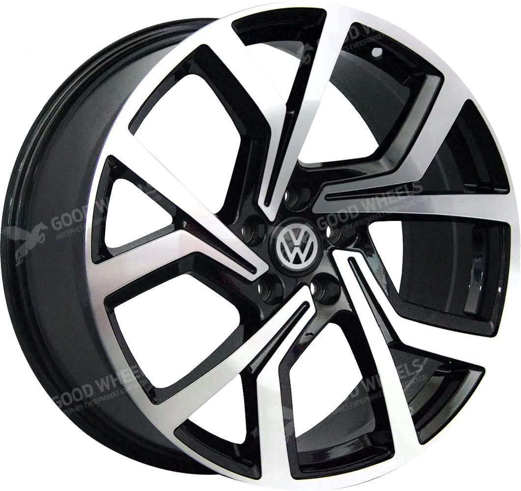 Литые диски Replica (Реплика) для Volkswagen VW541 7.5x18 5x112 ET45 57.1 BFP-0