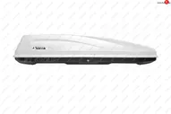 Багажный бокс на крышу (650 л/225x45x88, двустороннее открывание) Active L Volkswagen Polo Mk6 лифтбек (2020-2022) (Белый)