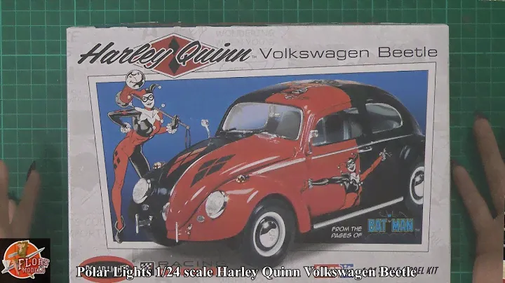 1/24 scale Polar Lights Harley Quinn Volkswagen Beetle