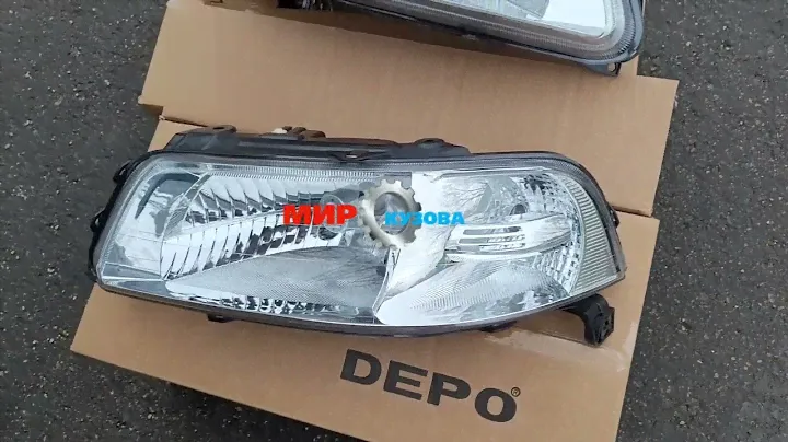 Vw Pointer фара передняя новая оптика Фольксваген Поинтер МирКузова