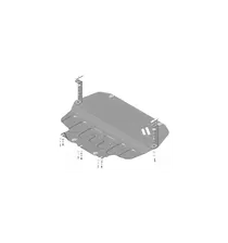Защита картера и КПП Volkswagen Caddy 72302