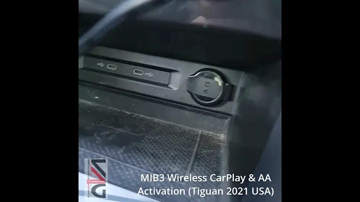 MIB3 Wireless CarPlay & AA Activation (Tiguan 2021 USA)