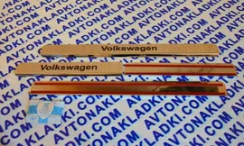 Накладки на пороги Volkswagen Jetta