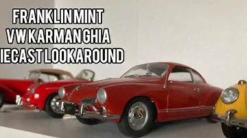 Franklin Mint 1967 VW Karman Ghia Diecast Lookaround!