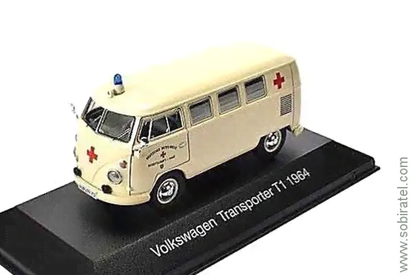 Volkswagen T1 Transporter Ambulance 1964 (Atlas 1:43)
