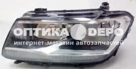 TIGUAN фара левая с корректором (DEPO) для VOLKSWAGEN TIGUAN
